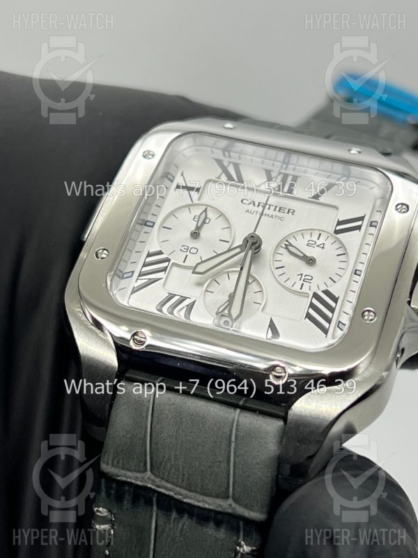 Фото 12 - Cartier Santos de Cartier 43mm Art 8988