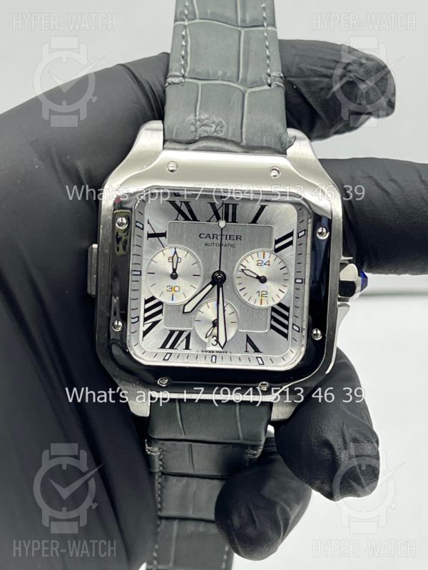 Фото 13 - Cartier Santos de Cartier 43mm Art 8988