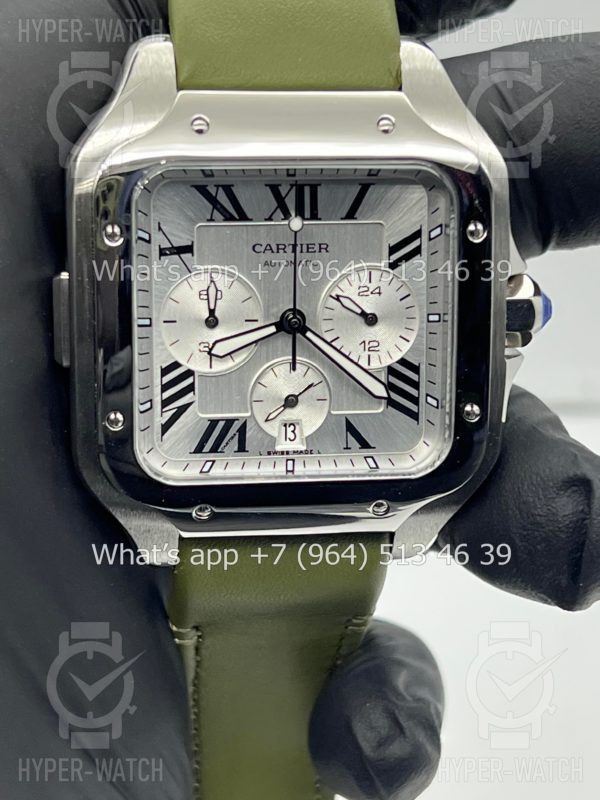 Фото 8 - Cartier Santos de Cartier 43mm Art 8986