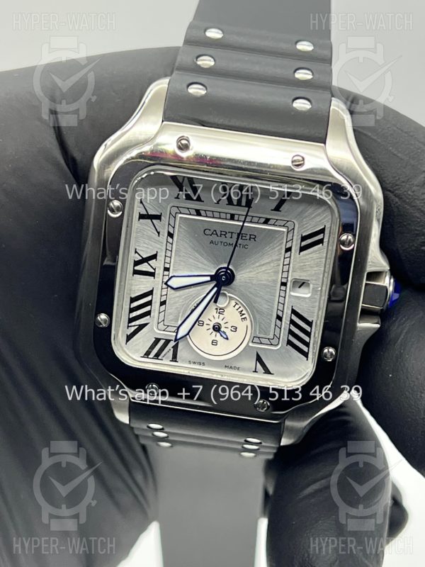 Товар Cartier Santos De Cartier 40mm Dual Time Art 9000 Фото 2 - Cartier Santos De Cartier 40mm Dual Time Art 9000