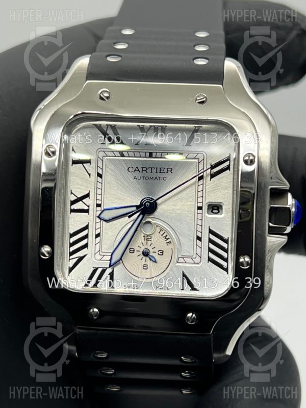 Товар Cartier Santos De Cartier 40mm Dual Time Art 9000 Фото 3 - Cartier Santos De Cartier 40mm Dual Time Art 9000