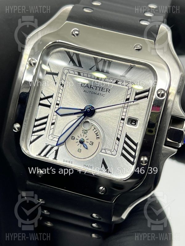 Товар Cartier Santos De Cartier 40mm Dual Time Art 9000 Фото 4 - Cartier Santos De Cartier 40mm Dual Time Art 9000
