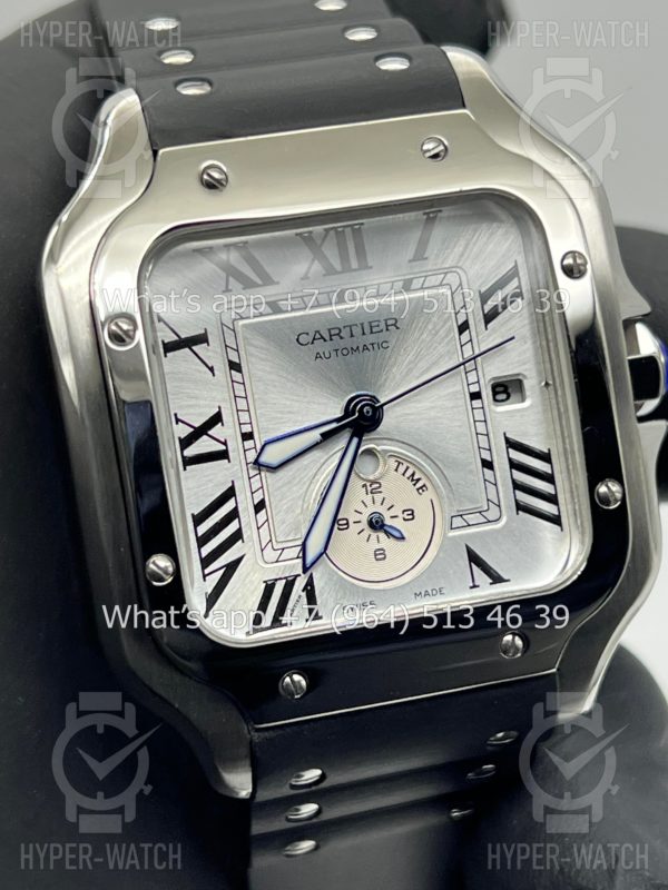 Товар Cartier Santos De Cartier 40mm Dual Time Art 9000 Фото 5 - Cartier Santos De Cartier 40mm Dual Time Art 9000