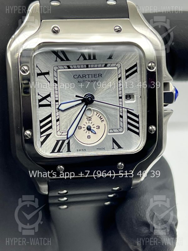 Товар Cartier Santos De Cartier 40mm Dual Time Art 9000 Фото 10 - Cartier Santos De Cartier 40mm Dual Time Art 9000