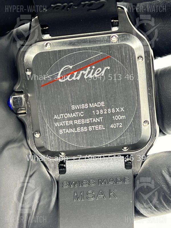 Товар Cartier Santos De Cartier 40mm Dual Time Art 9000 Фото 20 - Cartier Santos De Cartier 40mm Dual Time Art 9000