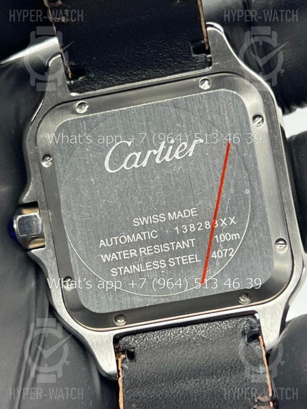 Фото 19 - Cartier Santos De Cartier 40mm Dual Time Art 9001