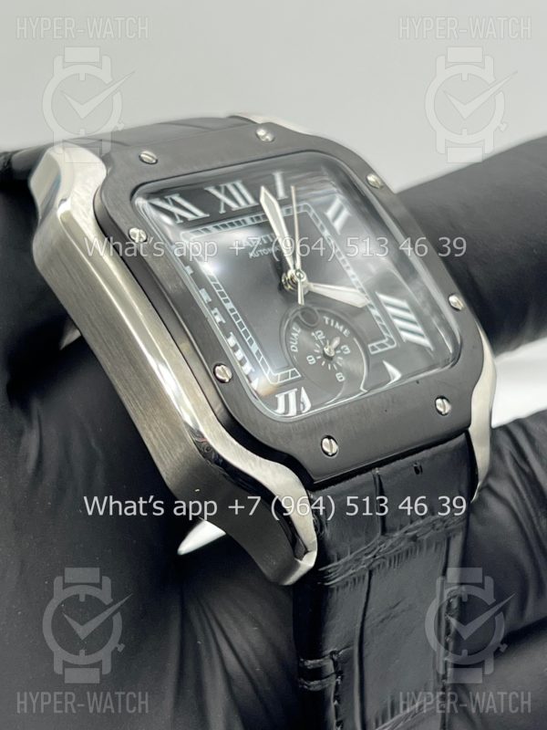 Товар Cartier Santos De Cartier 40mm Dual Time Art 9002 Фото 4 - Cartier Santos De Cartier 40mm Dual Time Art 9002