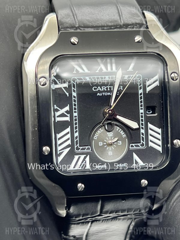 Товар Cartier Santos De Cartier 40mm Dual Time Art 9002 Фото 5 - Cartier Santos De Cartier 40mm Dual Time Art 9002