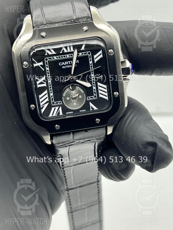 Товар Cartier Santos De Cartier 40mm Dual Time Art 9002 Фото 9 - Cartier Santos De Cartier 40mm Dual Time Art 9002