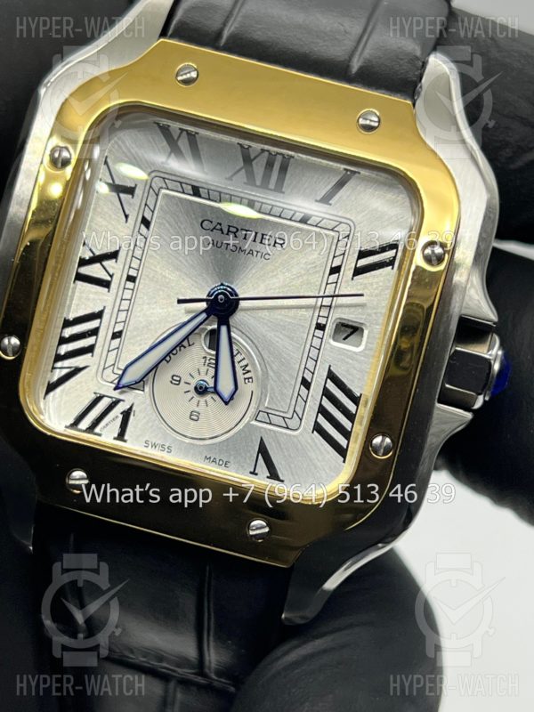 Товар Cartier Santos De Cartier 40mm Dual Time Art 9003 Фото 3 - Cartier Santos De Cartier 40mm Dual Time Art 9003