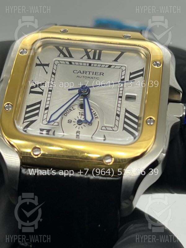 Товар Cartier Santos De Cartier 40mm Dual Time Art 9003 Фото 5 - Cartier Santos De Cartier 40mm Dual Time Art 9003