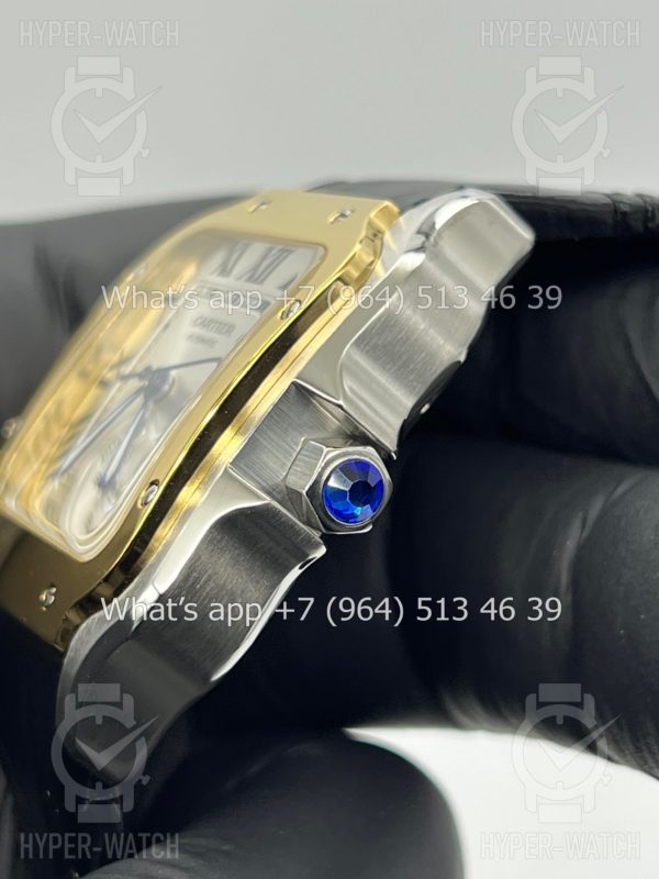 Товар Cartier Santos De Cartier 40mm Dual Time Art 9003 Фото 6 - Cartier Santos De Cartier 40mm Dual Time Art 9003
