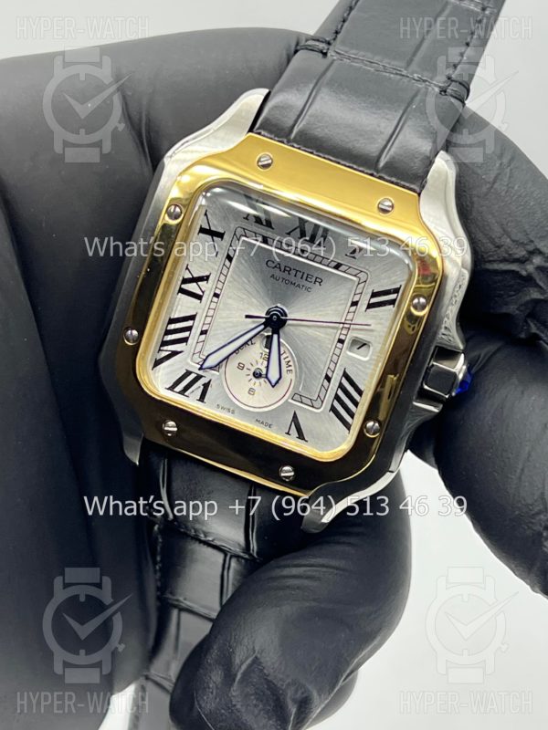 Товар Cartier Santos De Cartier 40mm Dual Time Art 9003 Фото 12 - Cartier Santos De Cartier 40mm Dual Time Art 9003