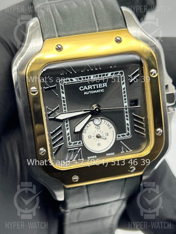 Товар Cartier Santos De Cartier 40mm Dual Time Art 8997 Фото 4 - Cartier Santos De Cartier 40mm Dual Time Art 8997
