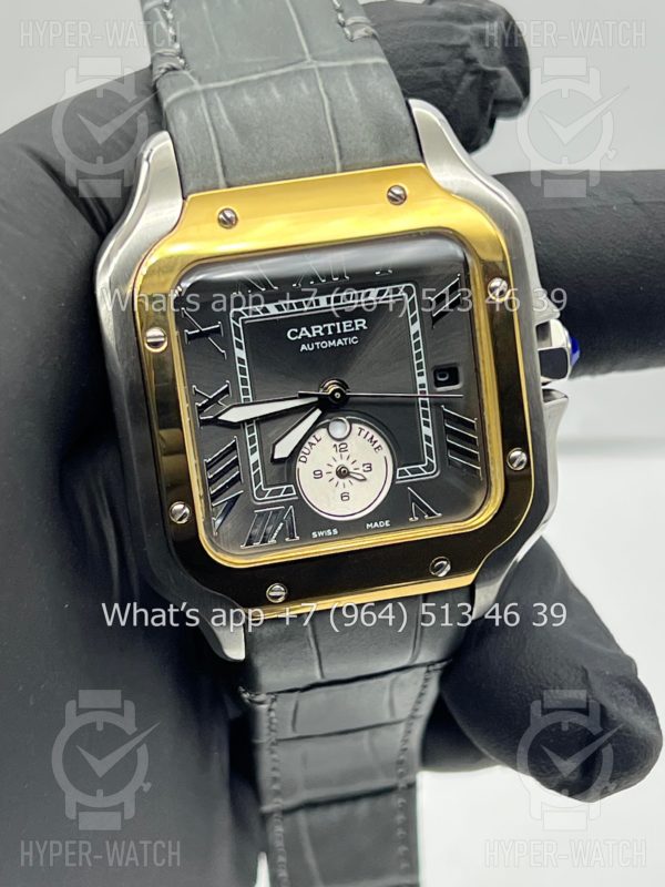 Товар Cartier Santos De Cartier 40mm Dual Time Art 8997 Фото 5 - Cartier Santos De Cartier 40mm Dual Time Art 8997