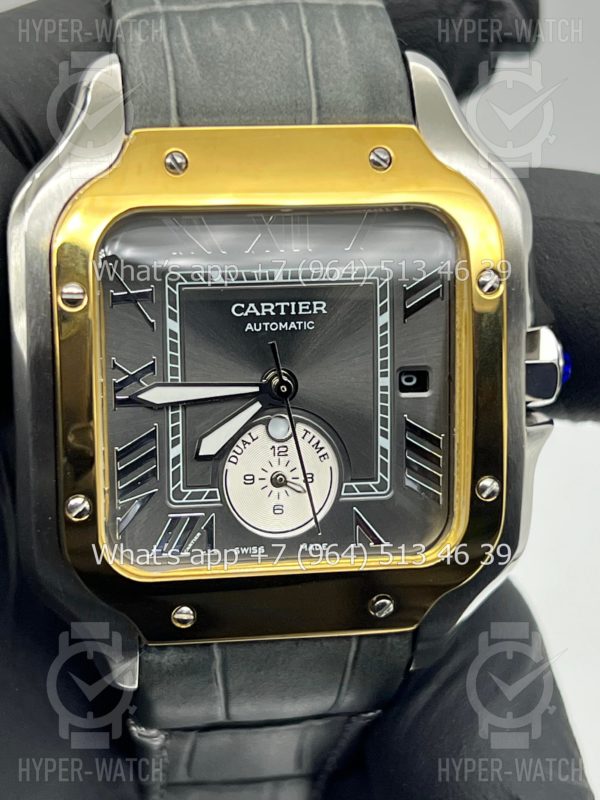 Товар Cartier Santos De Cartier 40mm Dual Time Art 8997 Фото 8 - Cartier Santos De Cartier 40mm Dual Time Art 8997