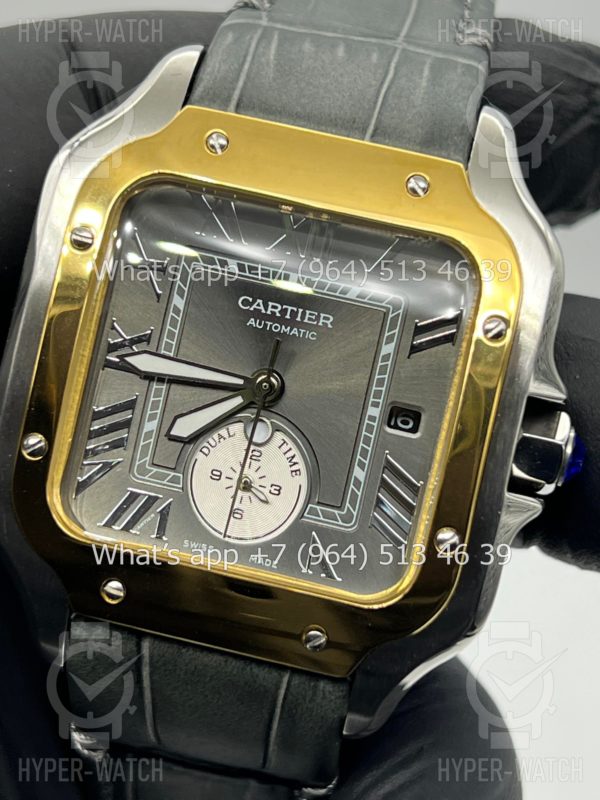 Товар Cartier Santos De Cartier 40mm Dual Time Art 8997 Фото 9 - Cartier Santos De Cartier 40mm Dual Time Art 8997