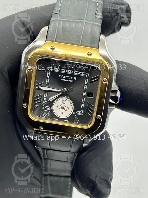 Товар Cartier Santos De Cartier 40mm Dual Time Art 8997 Фото 11 - Cartier Santos De Cartier 40mm Dual Time Art 8997