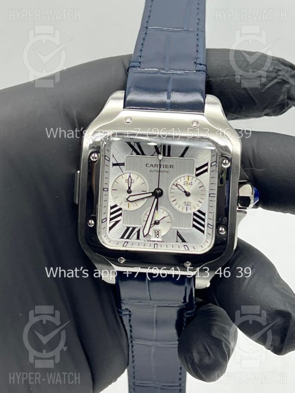 Фото 10 - Cartier Santos de Cartier 43mm Art 8987