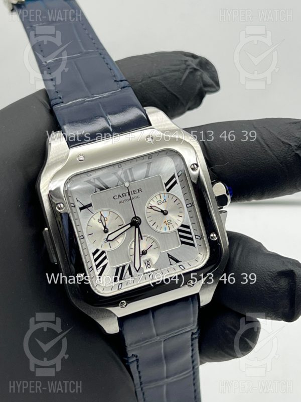 Фото 11 - Cartier Santos de Cartier 43mm Art 8987