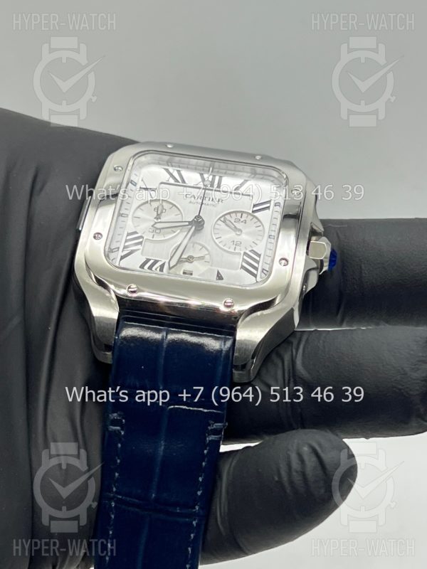 Фото 12 - Cartier Santos de Cartier 43mm Art 8987