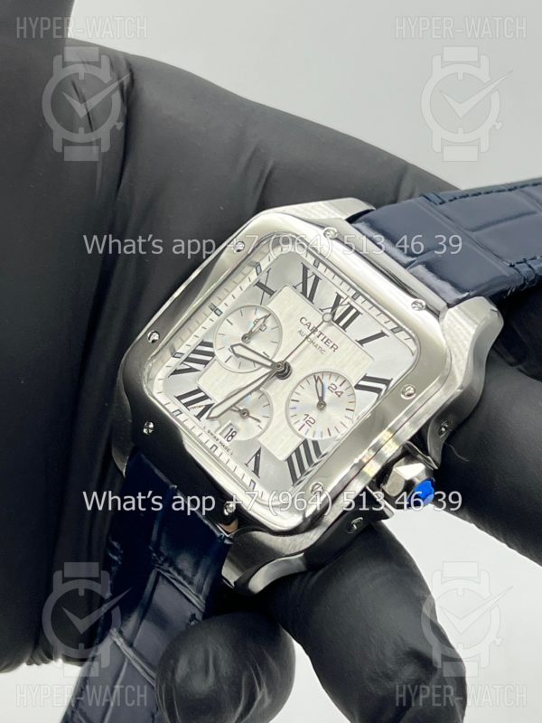 Фото 13 - Cartier Santos de Cartier 43mm Art 8987