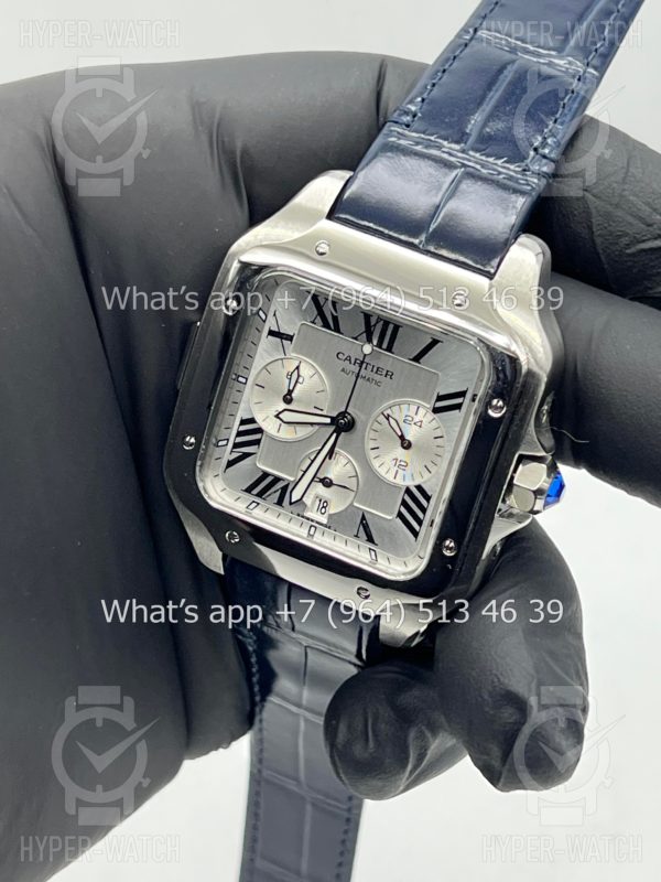 Фото 14 - Cartier Santos de Cartier 43mm Art 8987
