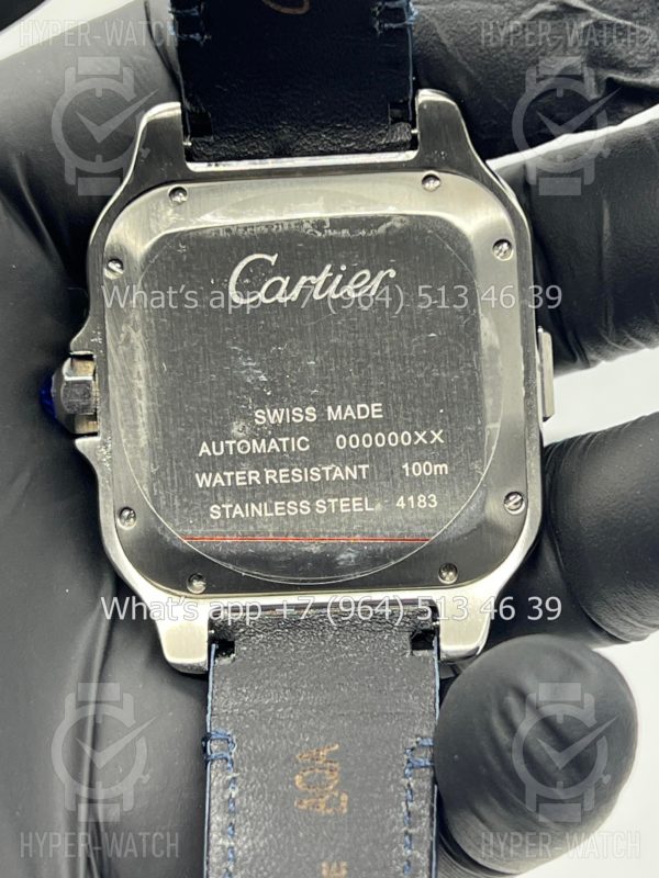 Фото 23 - Cartier Santos de Cartier 43mm Art 8987