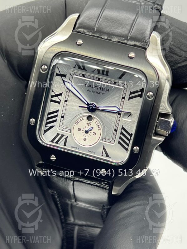 Товар Cartier Santos De Cartier 40mm Dual Time Art 8998 Фото 2 - Cartier Santos De Cartier 40mm Dual Time Art 8998