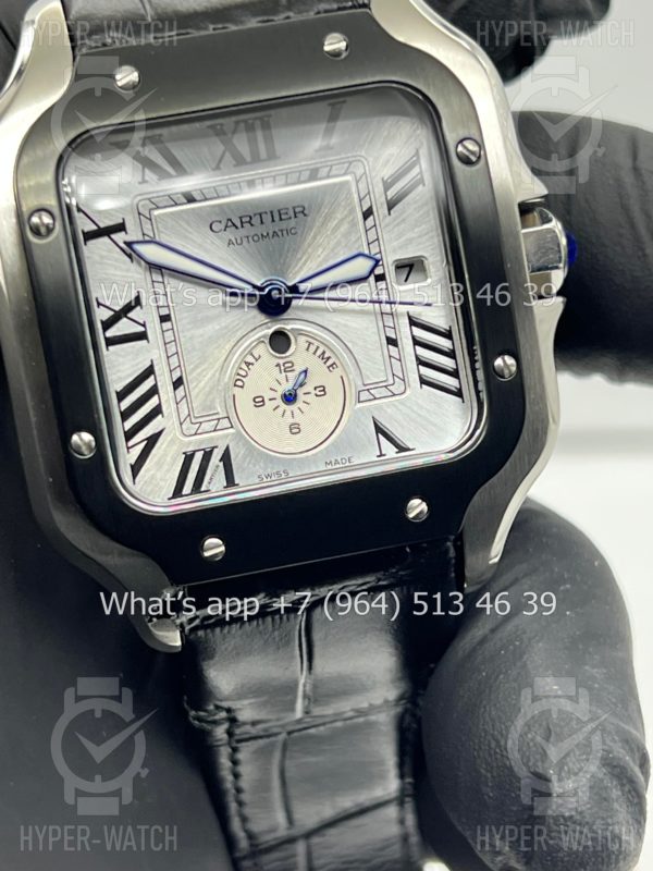 Товар Cartier Santos De Cartier 40mm Dual Time Art 8998 Фото 5 - Cartier Santos De Cartier 40mm Dual Time Art 8998