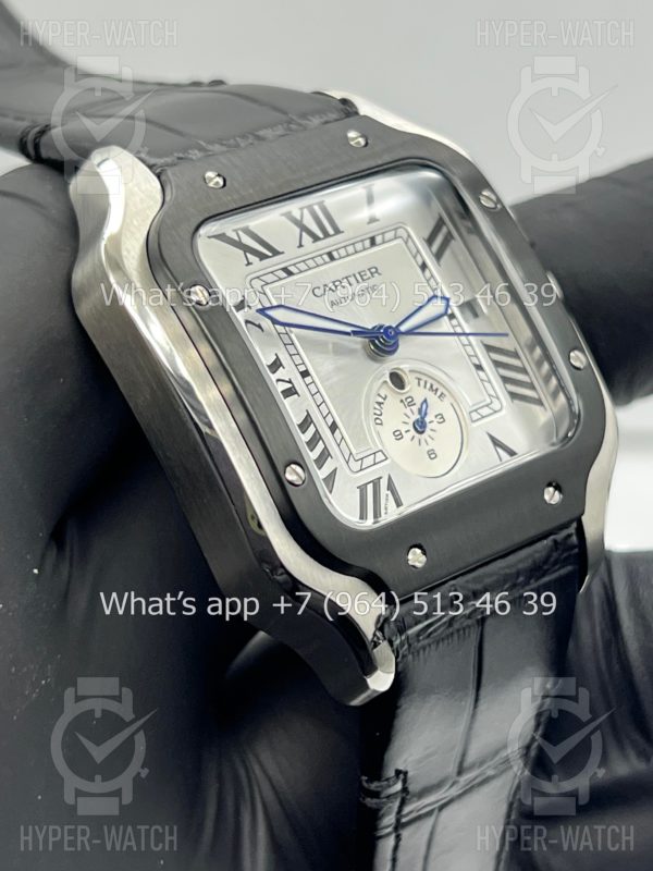 Товар Cartier Santos De Cartier 40mm Dual Time Art 8998 Фото 6 - Cartier Santos De Cartier 40mm Dual Time Art 8998