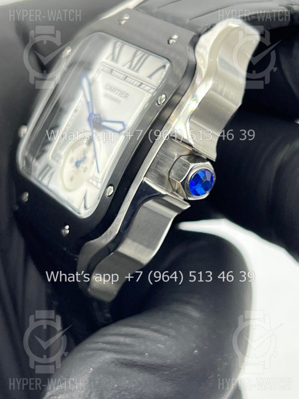 Товар Cartier Santos De Cartier 40mm Dual Time Art 8998 Фото 7 - Cartier Santos De Cartier 40mm Dual Time Art 8998