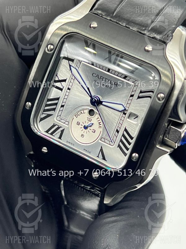 Товар Cartier Santos De Cartier 40mm Dual Time Art 8998 Фото 8 - Cartier Santos De Cartier 40mm Dual Time Art 8998