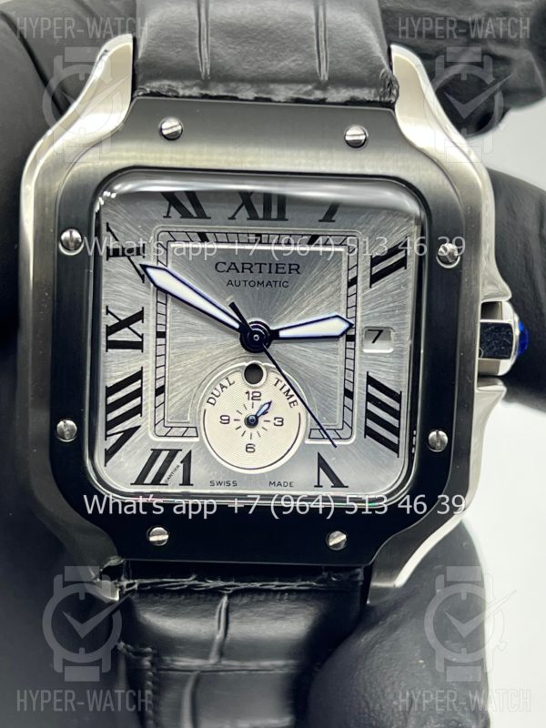Товар Cartier Santos De Cartier 40mm Dual Time Art 8998 Фото 10 - Cartier Santos De Cartier 40mm Dual Time Art 8998