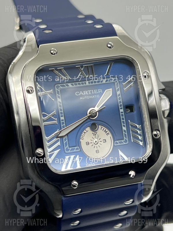 Товар Cartier Santos De Cartier 40mm Dual Time Art 8999 Фото 4 - Cartier Santos De Cartier 40mm Dual Time Art 8999