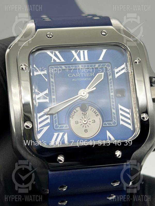 Товар Cartier Santos De Cartier 40mm Dual Time Art 8999 Фото 5 - Cartier Santos De Cartier 40mm Dual Time Art 8999