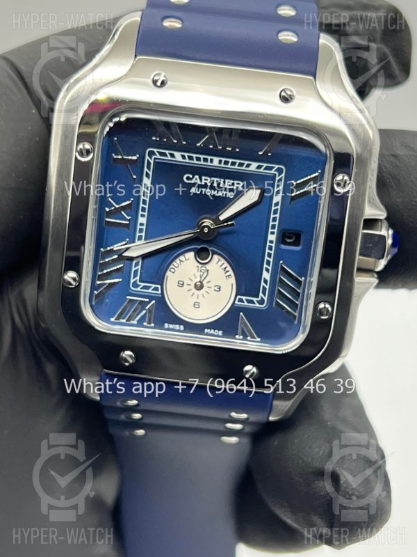 Товар Cartier Santos De Cartier 40mm Dual Time Art 8999 Фото 6 - Cartier Santos De Cartier 40mm Dual Time Art 8999