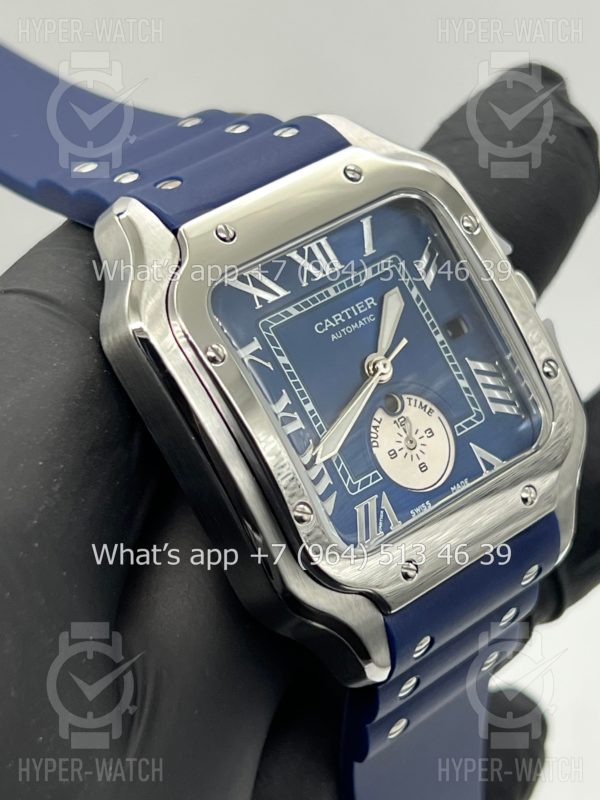 Товар Cartier Santos De Cartier 40mm Dual Time Art 8999 Фото 9 - Cartier Santos De Cartier 40mm Dual Time Art 8999