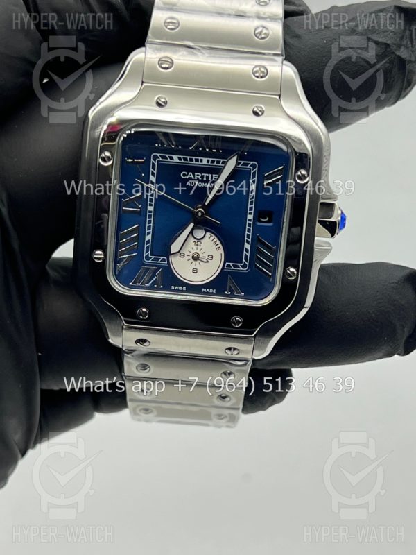Товар Cartier Santos De Cartier 40mm Dual Time Art 8990 Фото 2 - Cartier Santos De Cartier 40mm Dual Time Art 8990