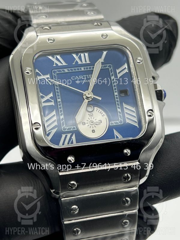 Товар Cartier Santos De Cartier 40mm Dual Time Art 8990 Фото 3 - Cartier Santos De Cartier 40mm Dual Time Art 8990