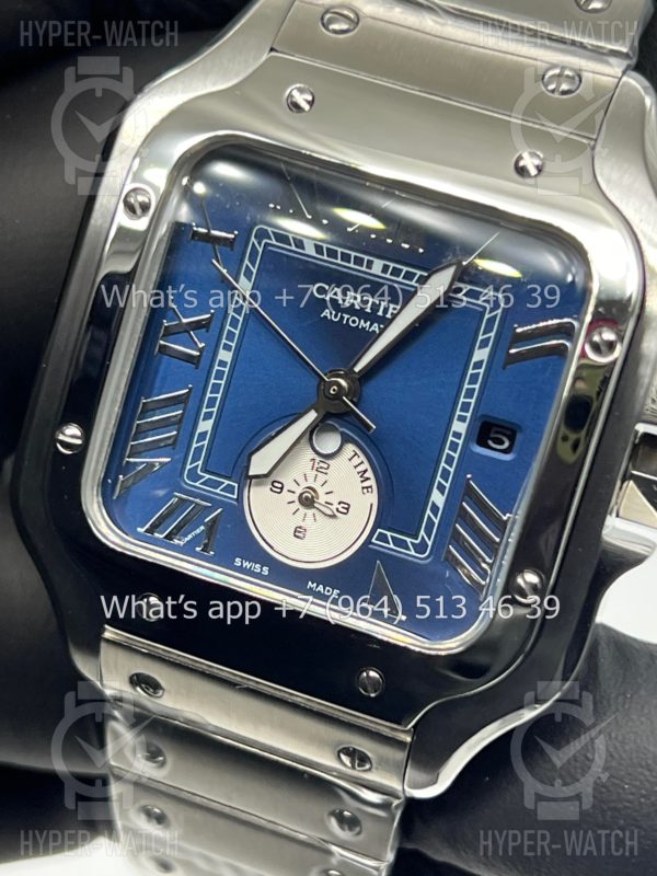 Товар Cartier Santos De Cartier 40mm Dual Time Art 8990 Фото 4 - Cartier Santos De Cartier 40mm Dual Time Art 8990