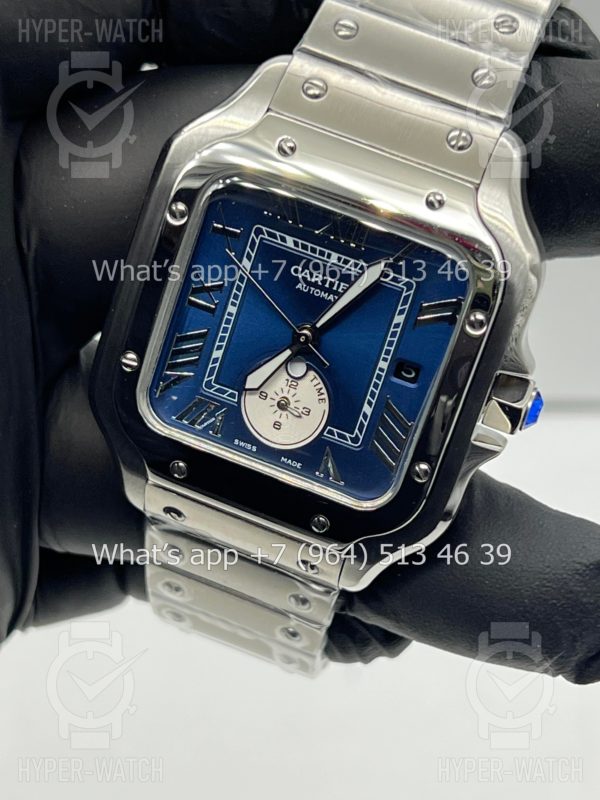 Товар Cartier Santos De Cartier 40mm Dual Time Art 8990 Фото 5 - Cartier Santos De Cartier 40mm Dual Time Art 8990