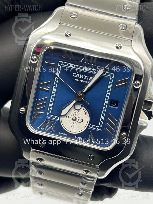 Товар Cartier Santos De Cartier 40mm Dual Time Art 8990 Фото 8 - Cartier Santos De Cartier 40mm Dual Time Art 8990