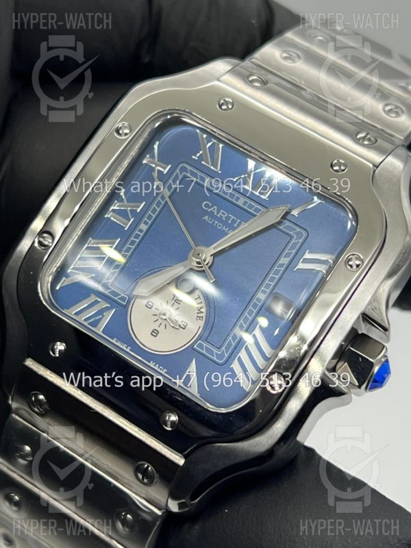 Товар Cartier Santos De Cartier 40mm Dual Time Art 8990 Фото 9 - Cartier Santos De Cartier 40mm Dual Time Art 8990