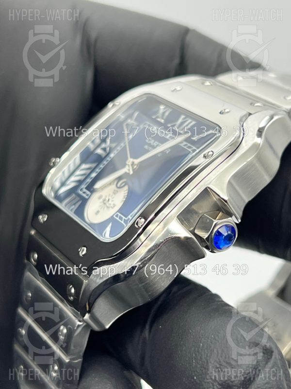 Товар Cartier Santos De Cartier 40mm Dual Time Art 8990 Фото 10 - Cartier Santos De Cartier 40mm Dual Time Art 8990