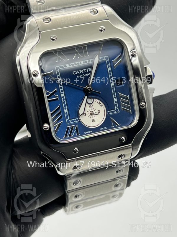 Товар Cartier Santos De Cartier 40mm Dual Time Art 8990 Фото 12 - Cartier Santos De Cartier 40mm Dual Time Art 8990