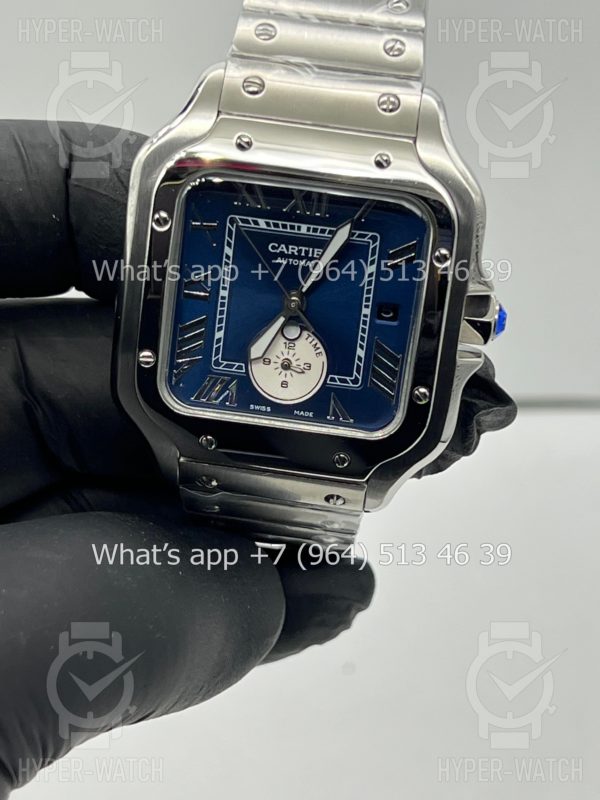 Товар Cartier Santos De Cartier 40mm Dual Time Art 8990 Фото 13 - Cartier Santos De Cartier 40mm Dual Time Art 8990