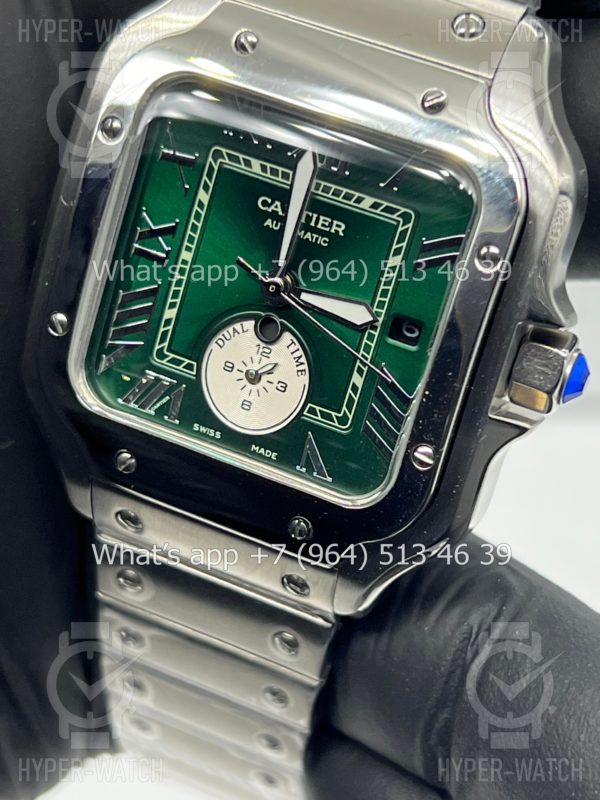 Товар Cartier Santos De Cartier 40mm Dual Time Art 8992 Фото 3 - Cartier Santos De Cartier 40mm Dual Time Art 8992