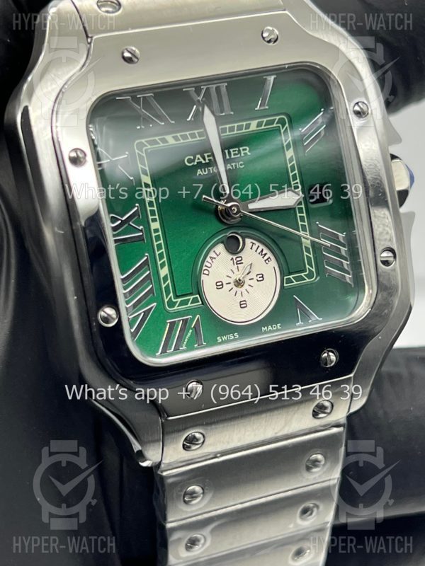 Товар Cartier Santos De Cartier 40mm Dual Time Art 8992 Фото 5 - Cartier Santos De Cartier 40mm Dual Time Art 8992