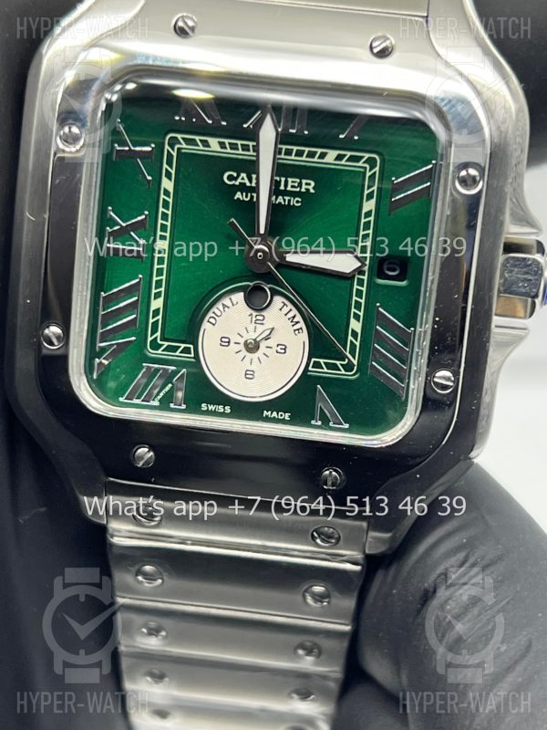 Товар Cartier Santos De Cartier 40mm Dual Time Art 8992 Фото 6 - Cartier Santos De Cartier 40mm Dual Time Art 8992
